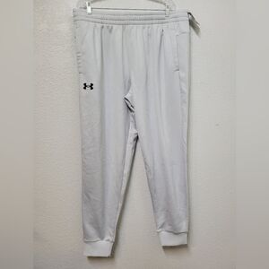 Under Armour Mens Light Gray Sweatpants 2XL Nwt
